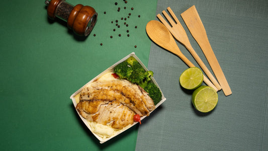 Tilápia com purê de mandioquinha